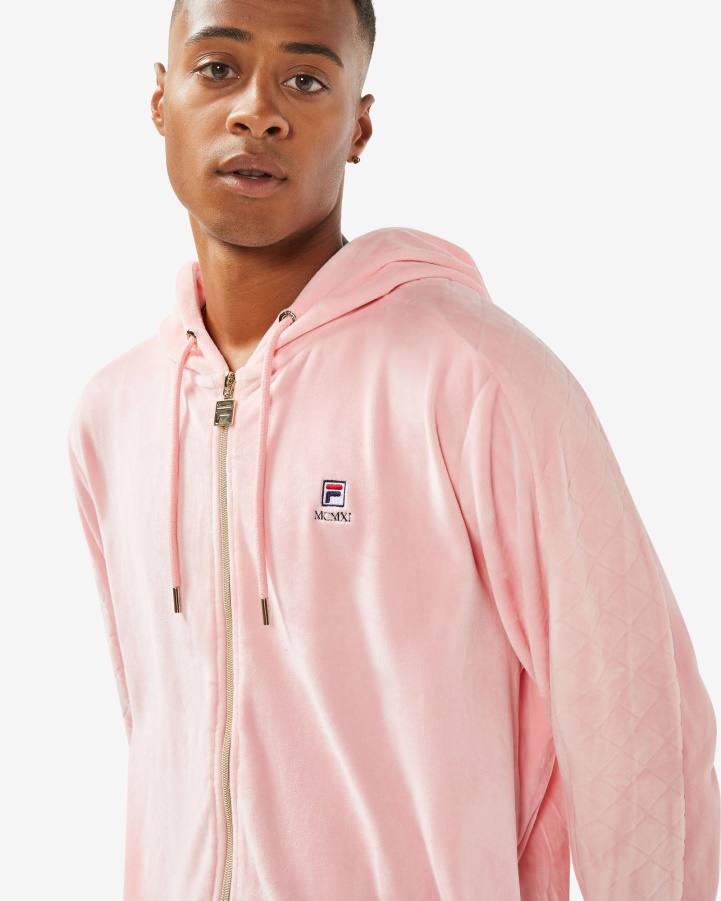Pale Rose Fila Unisex Aspen Jacket