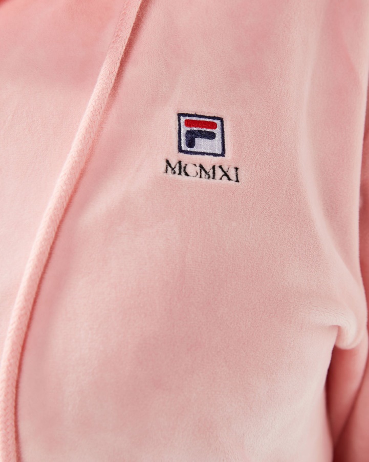 Pale Rose Fila Unisex Aspen Jacket