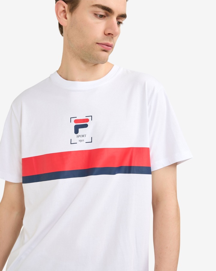 Roger Tee Fila White