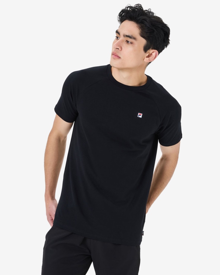 Black Fila Men's Hannes Tee