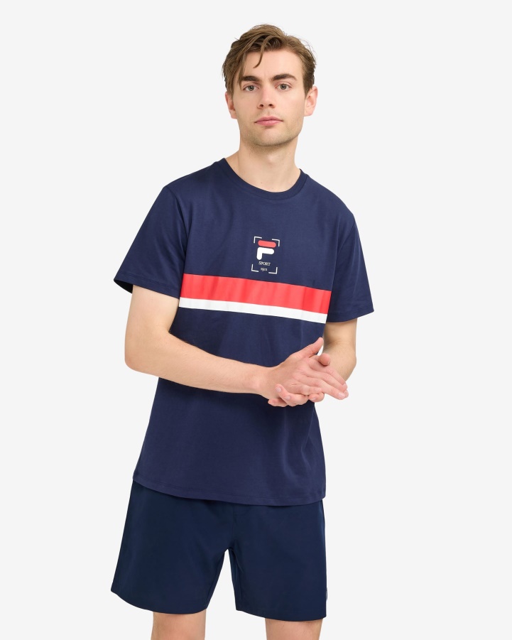 Roger Tee New Navy Fila
