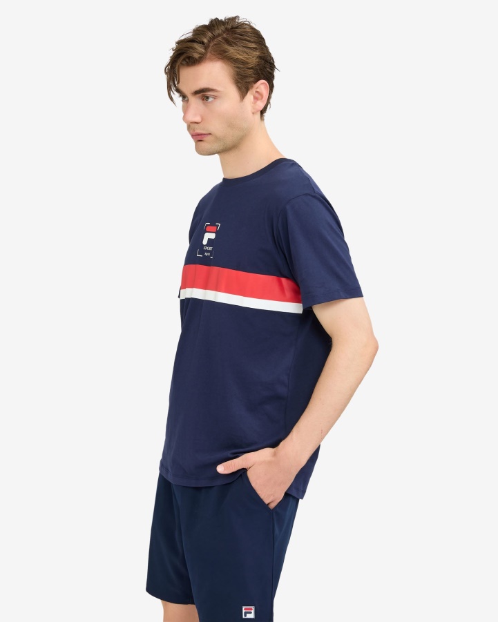 Roger Tee New Navy Fila