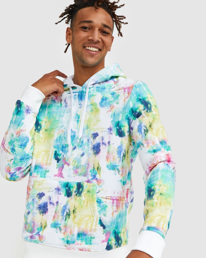 Tie Dye Hoody Fila Tie Dye