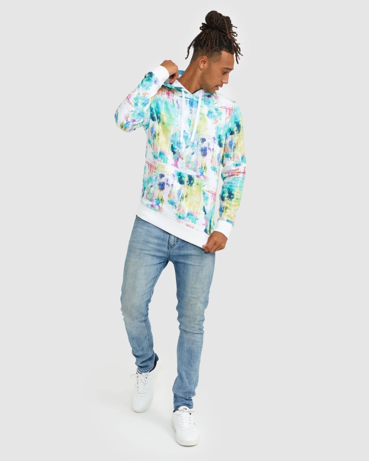 Tie Dye Hoody Fila Tie Dye