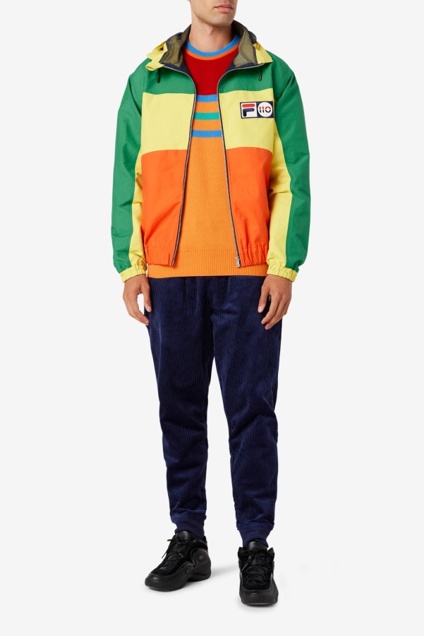 Fila Green/Yell/Orange Ski Jacket