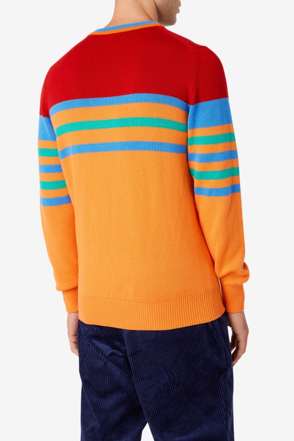 Oran/Red/Green/Blue Cashmere Sweater Fila