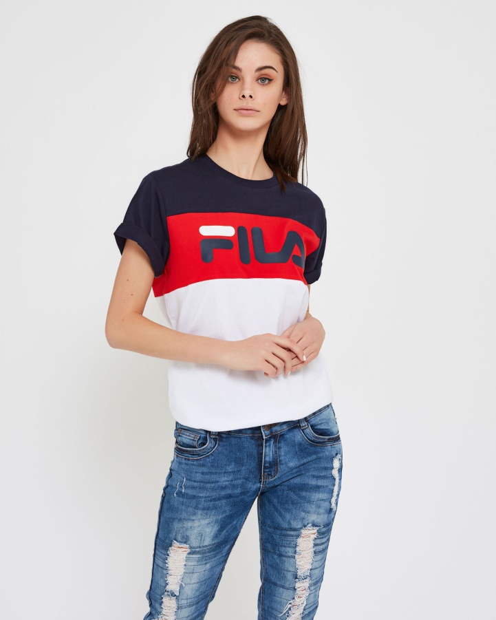 Fila Unisex Genoa Tee White