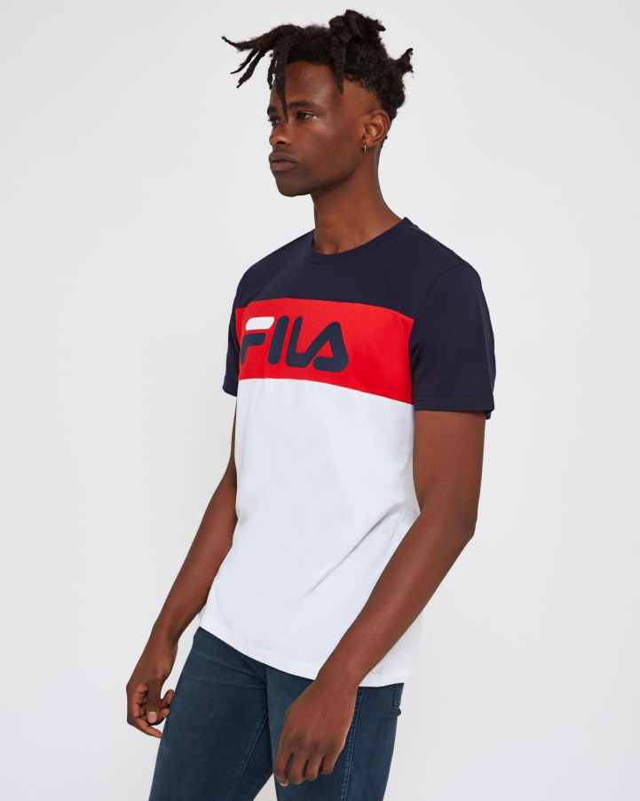 Fila Unisex Genoa Tee White