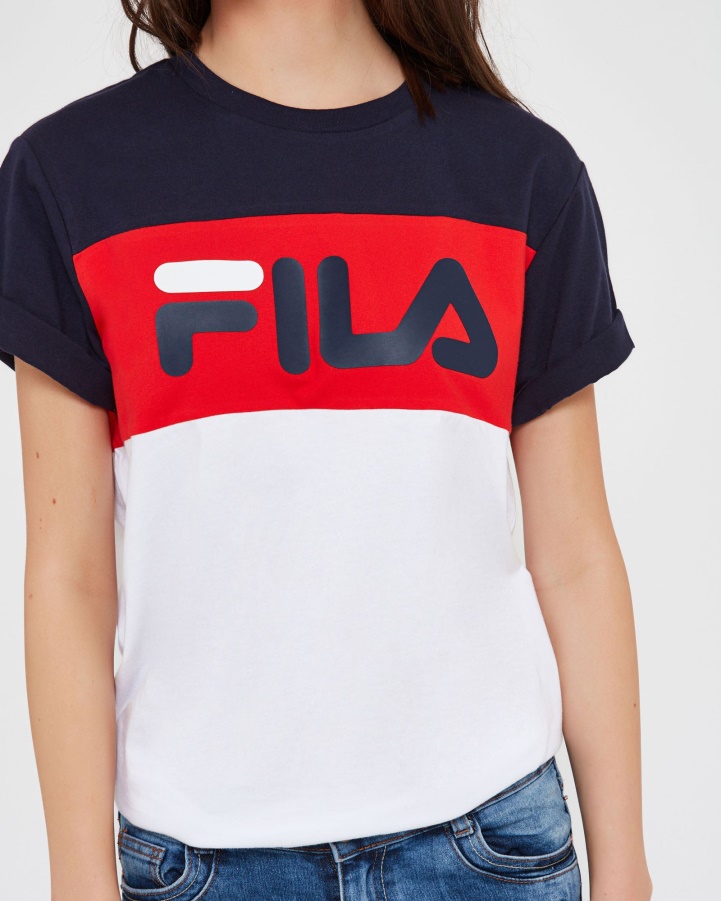 Fila Unisex Genoa Tee White