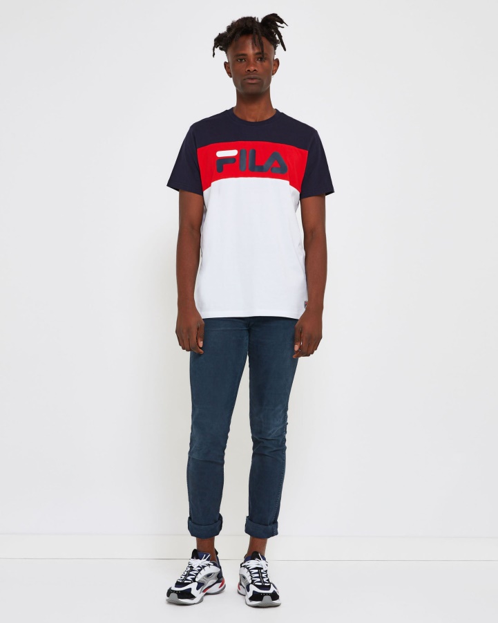 Fila Unisex Genoa Tee White