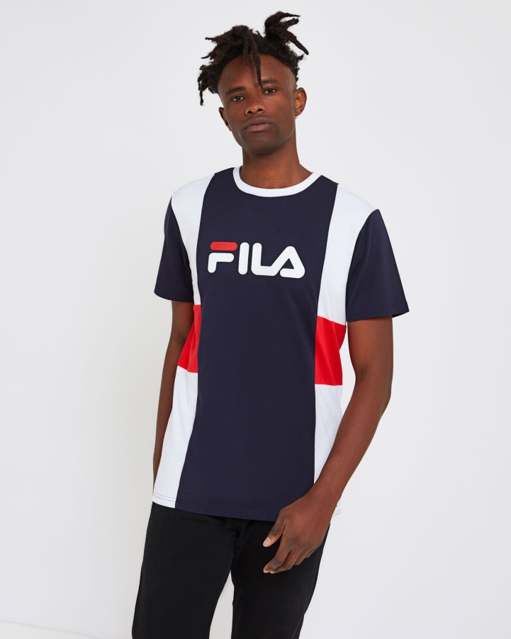 Unisex Trieste Tee Fila New Navy