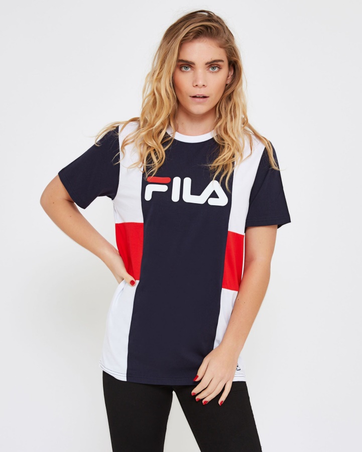 Unisex Trieste Tee Fila New Navy