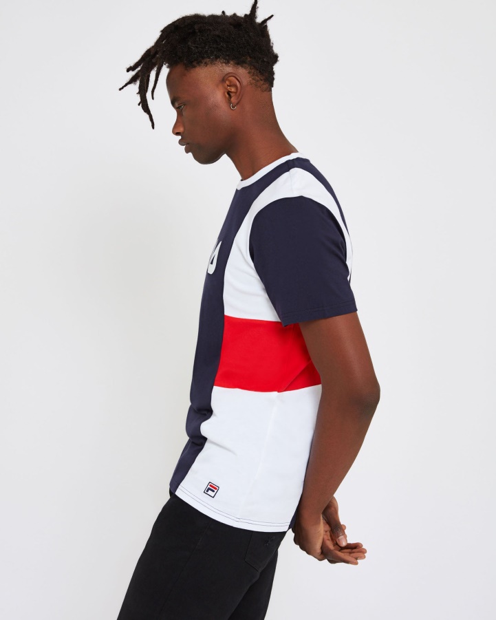 Unisex Trieste Tee Fila New Navy