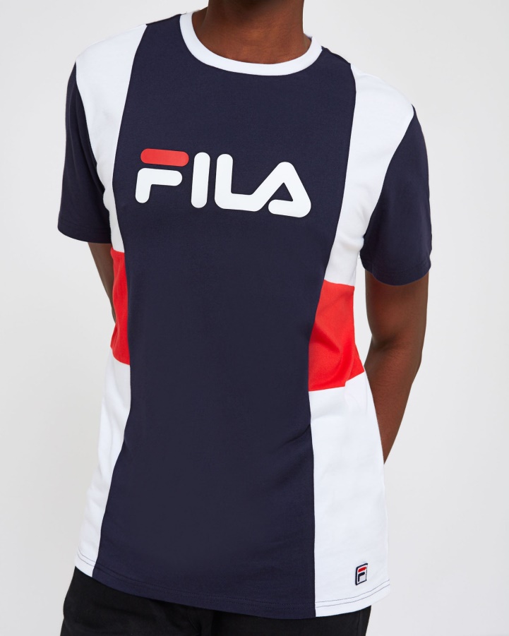 Unisex Trieste Tee Fila New Navy