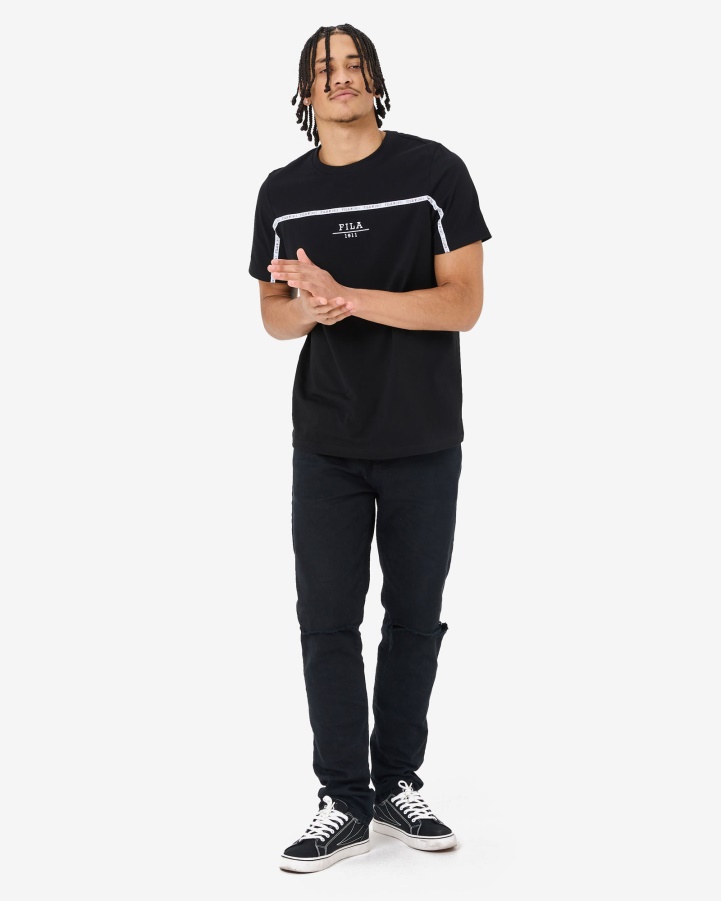 Unisex Urban Tee Black Fila
