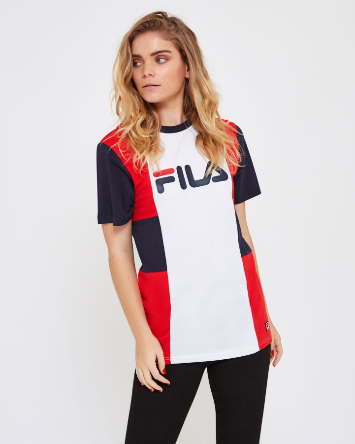 Fila Unisex Trieste Tee White
