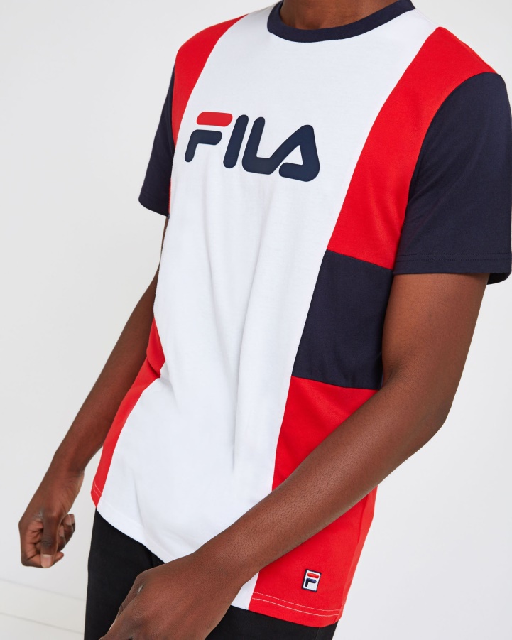 Fila Unisex Trieste Tee White