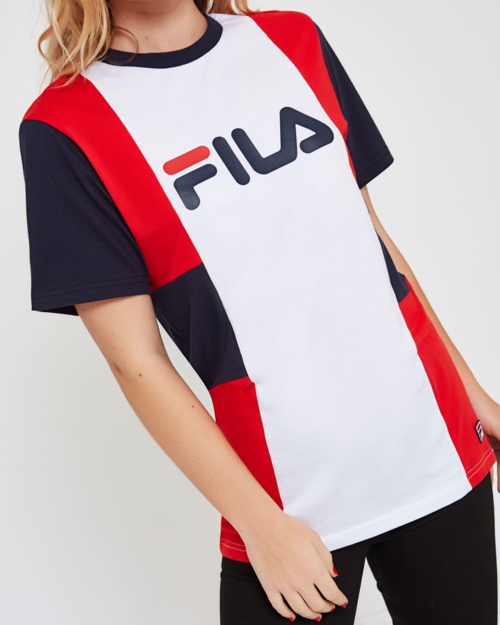 Fila Unisex Trieste Tee White