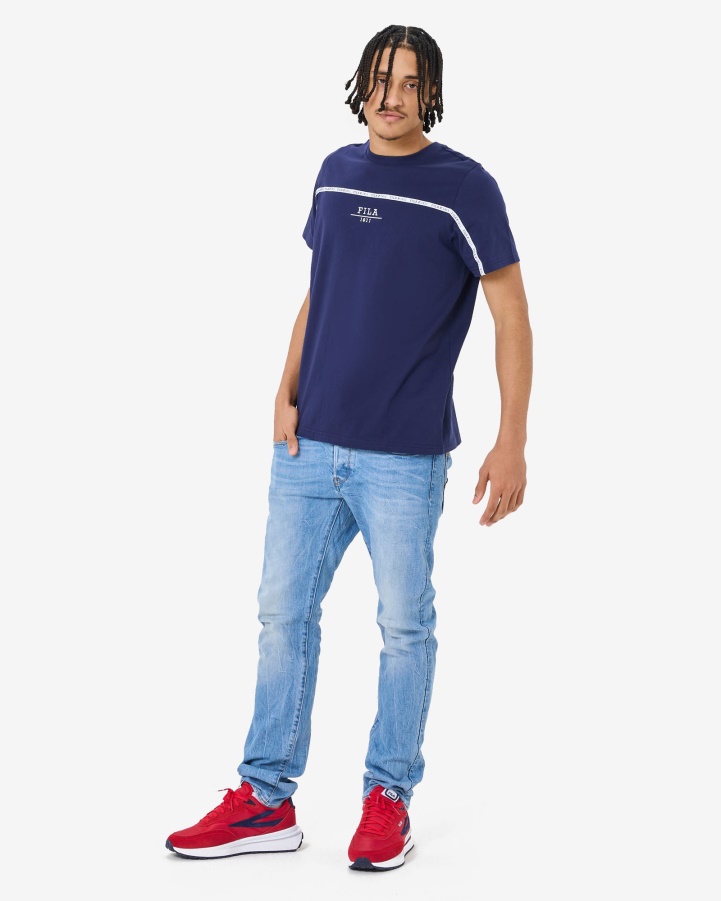 Unisex Urban Tee Fila New Navy