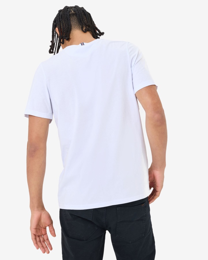 Fila White Unisex Urban Tee