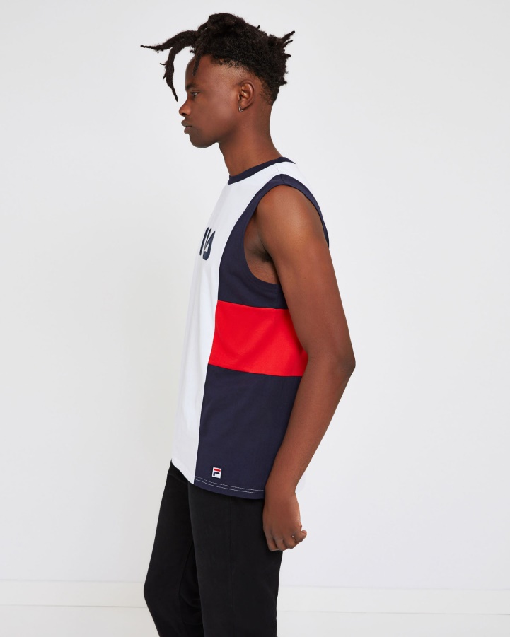 Unisex Verona Tank White Fila