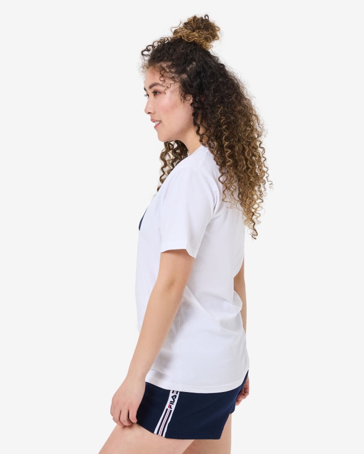 Unisex Anniversary Tee Fila White