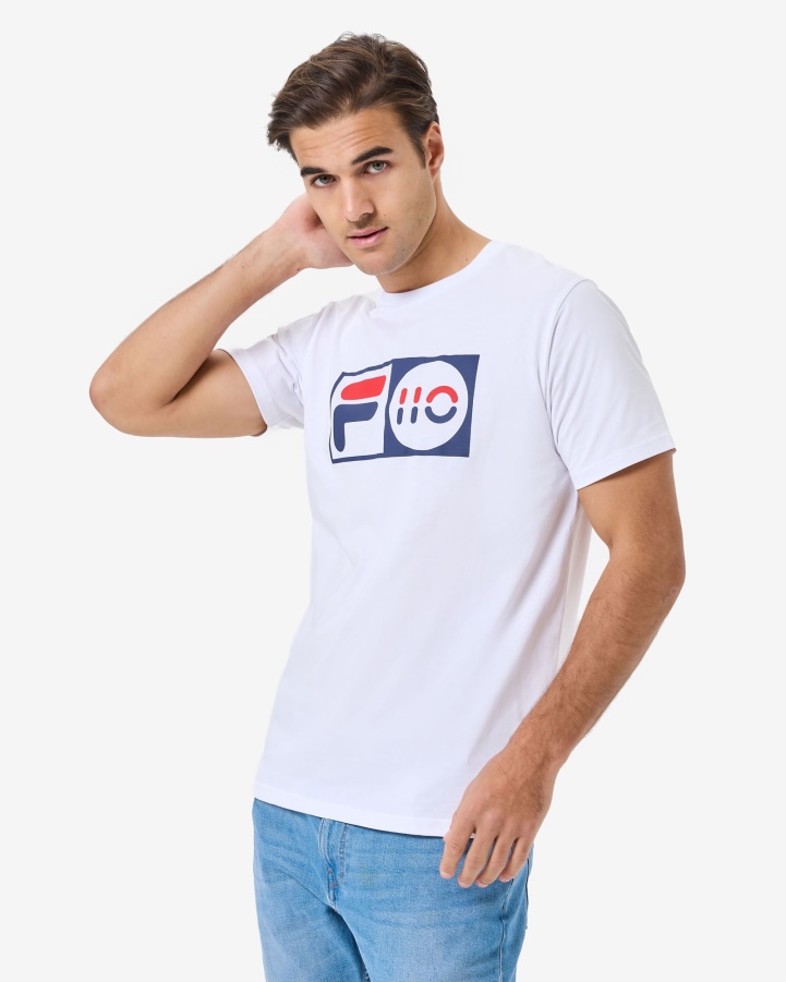 Unisex Anniversary Tee Fila White