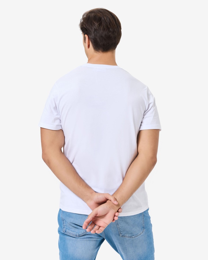 Unisex Anniversary Tee Fila White