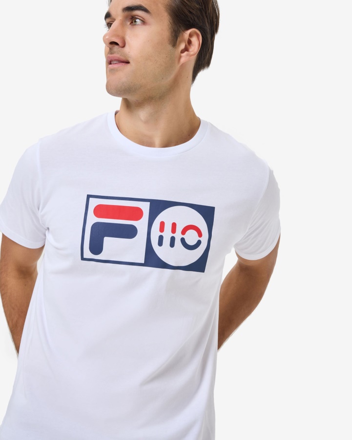 Unisex Anniversary Tee Fila White
