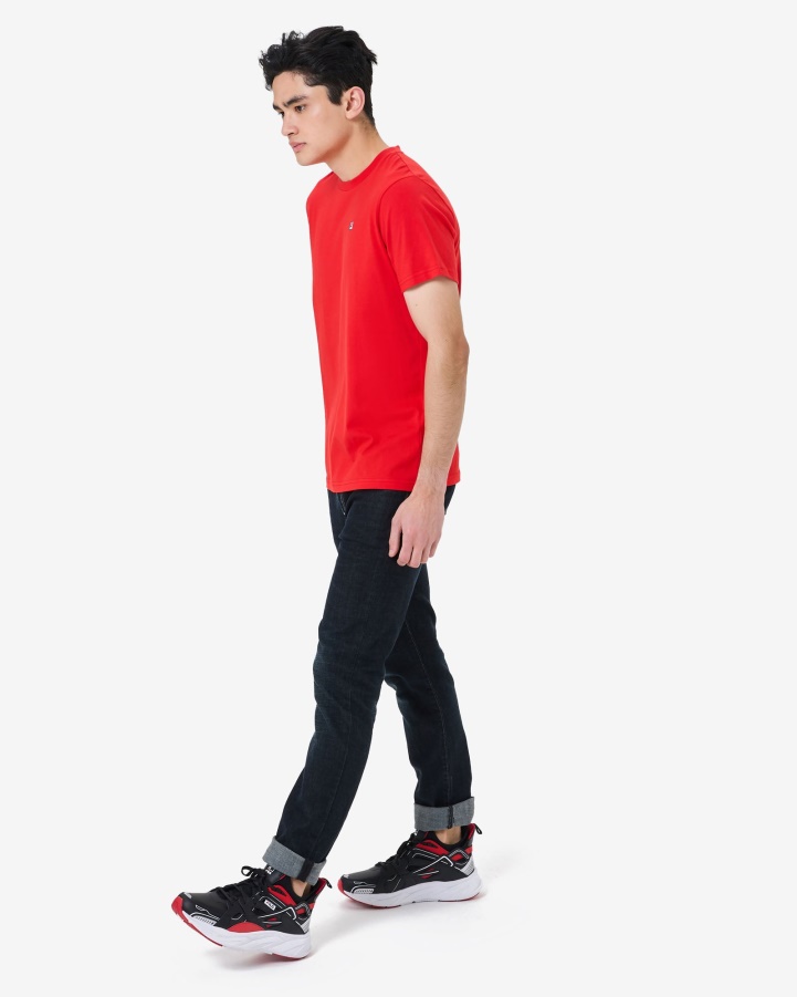 Men's Heritage Badge 2.0 Tee Red Fila