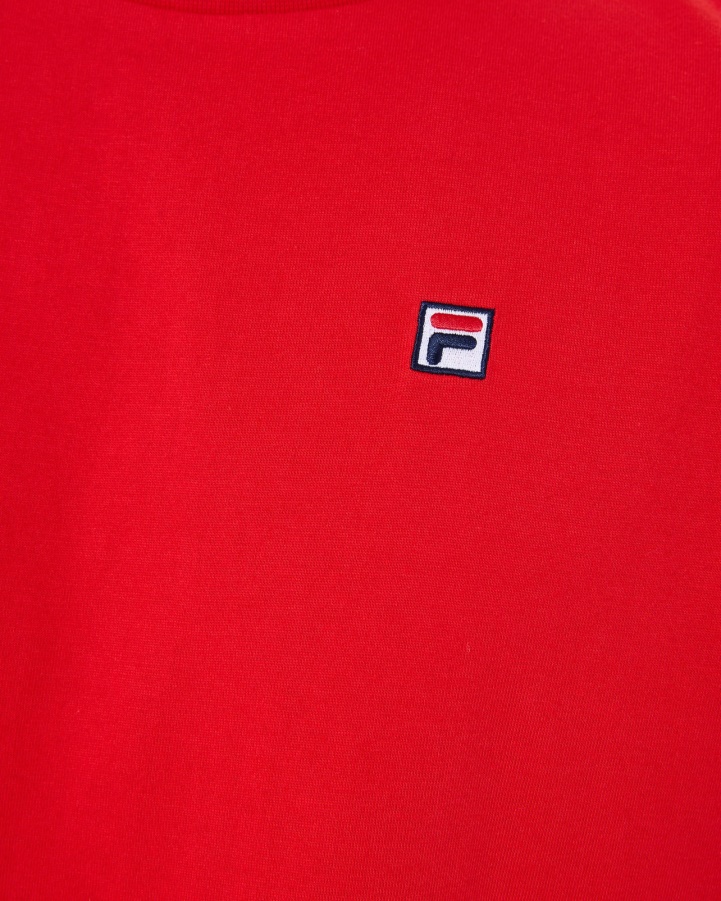 Men's Heritage Badge 2.0 Tee Red Fila