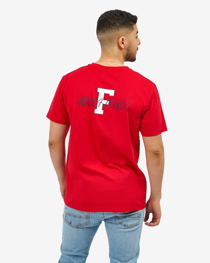 Red Fila Juan Tee