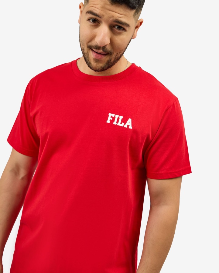 Red Fila Juan Tee