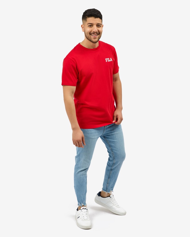 Red Fila Juan Tee