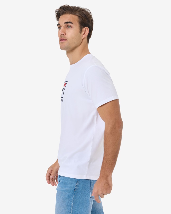 Fila Unisex Alto 2.0 Tee White