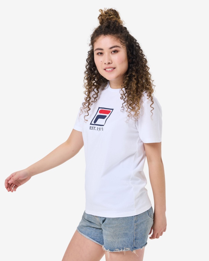 Fila Unisex Alto 2.0 Tee White