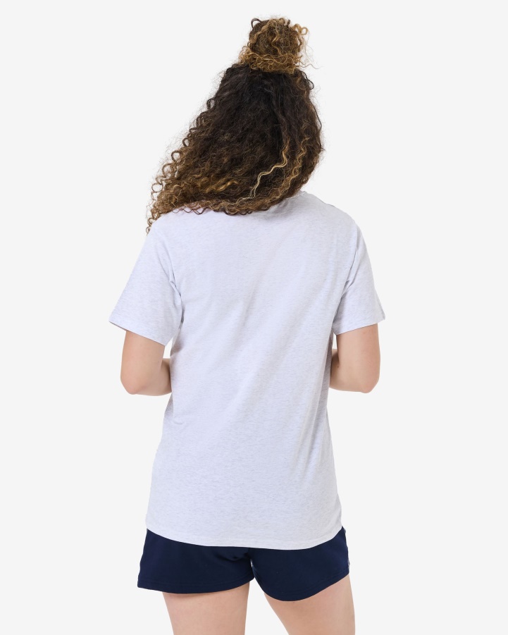 Fila Light Grey Marle Unisex Anniversary Tee