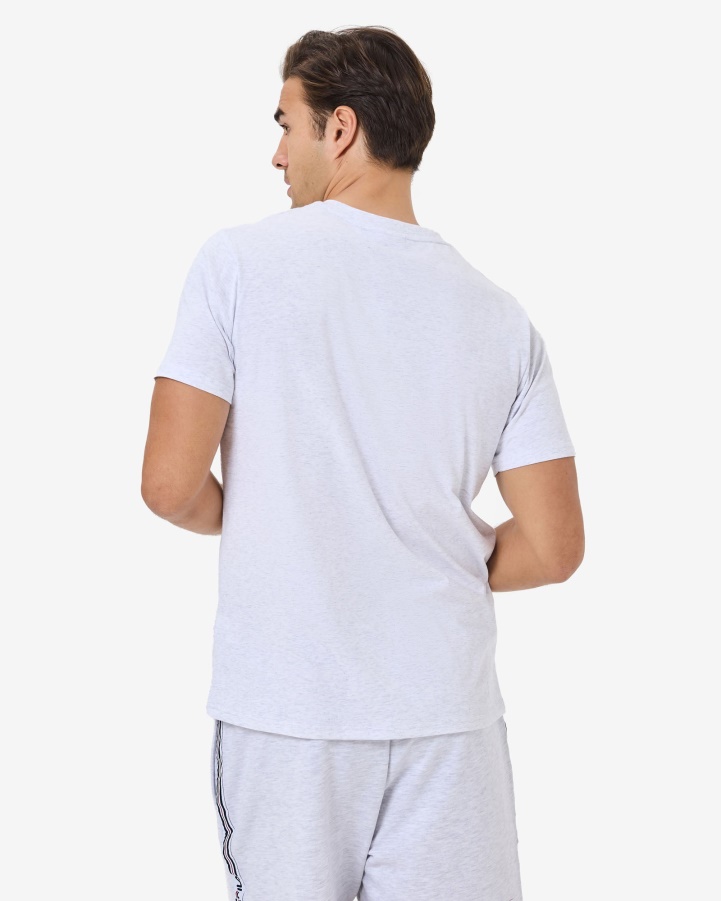 Fila Light Grey Marle Unisex Anniversary Tee