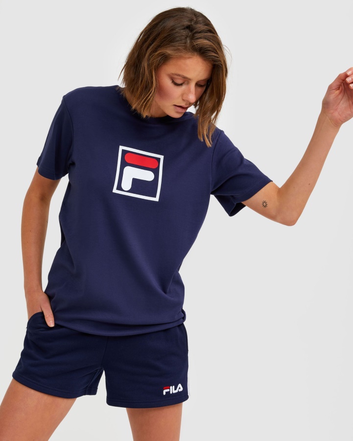 New Navy Unisex Alto Tee Fila
