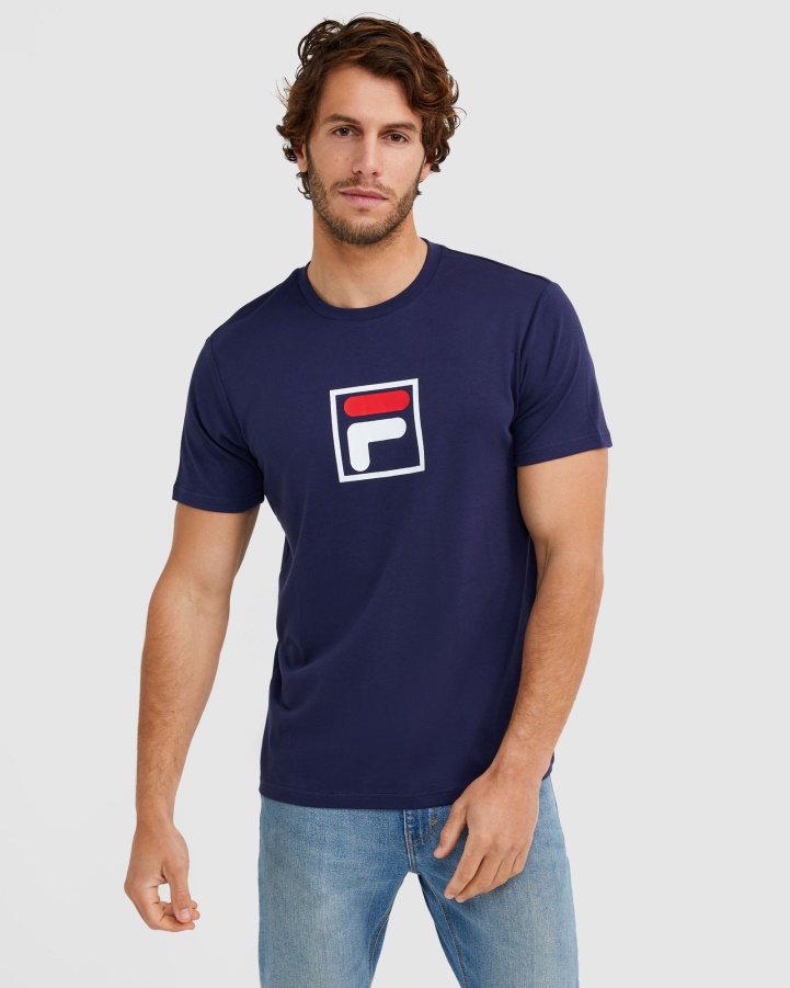 New Navy Unisex Alto Tee Fila