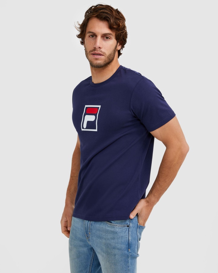 New Navy Unisex Alto Tee Fila