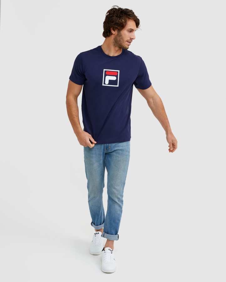 New Navy Unisex Alto Tee Fila