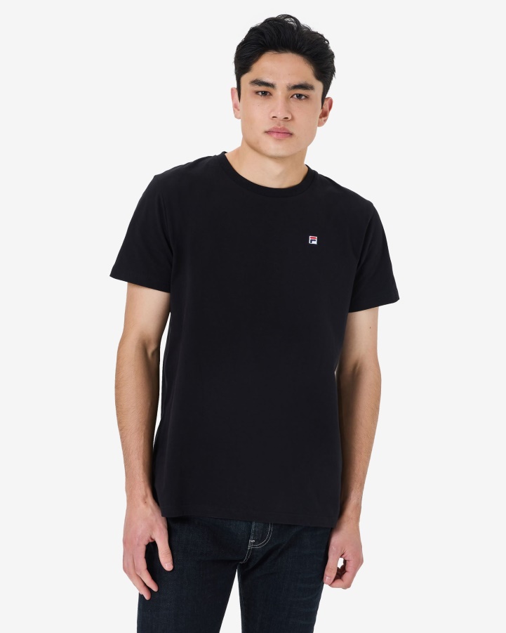 Fila Men's Heritage Badge 2.0 Tee Black