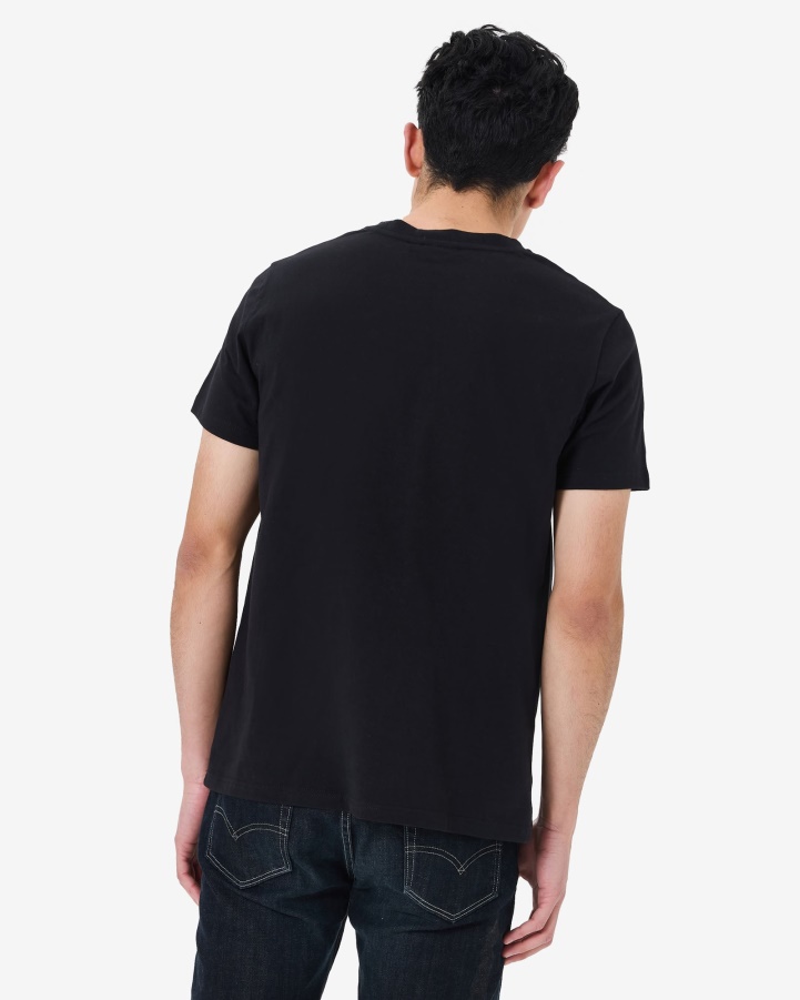 Fila Men's Heritage Badge 2.0 Tee Black