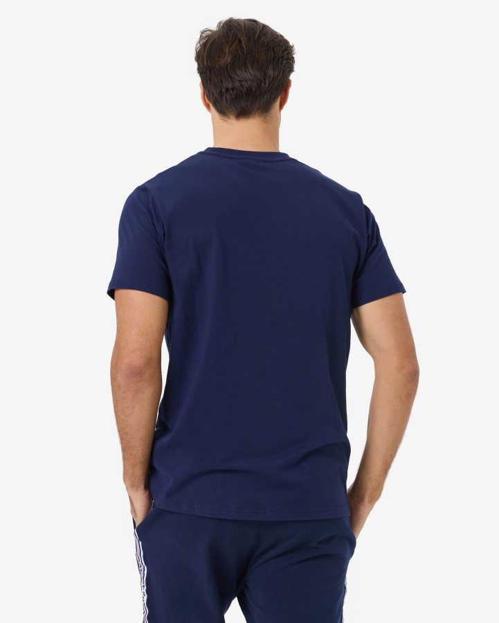 New Navy Fila Unisex Anniversary Tee