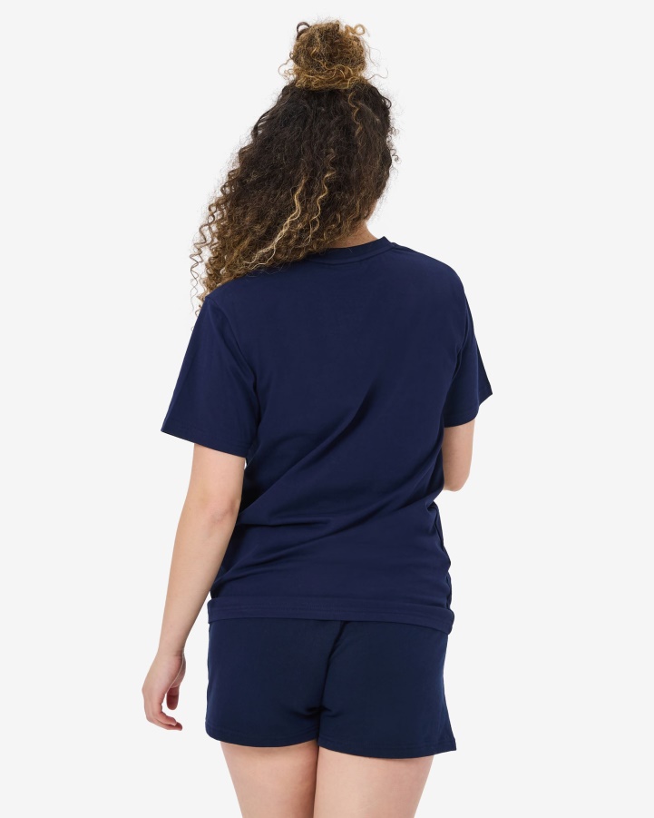 New Navy Fila Unisex Anniversary Tee