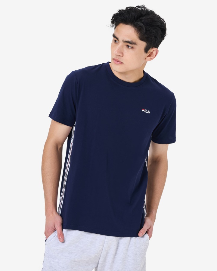 Men's Elias Tee New Navy Fila