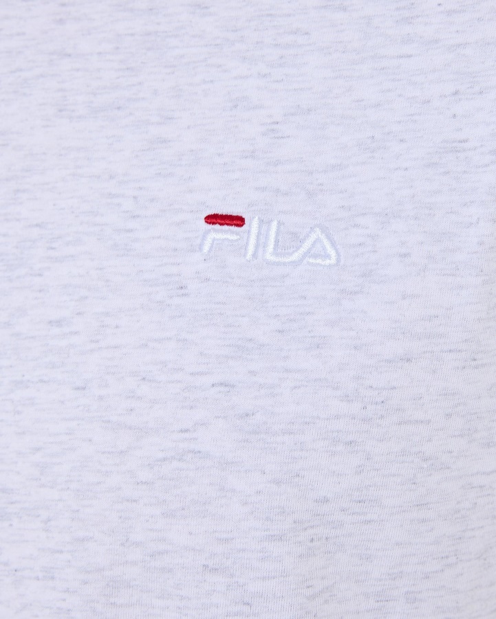 Men's Elias Tee Fila Light Grey Marle