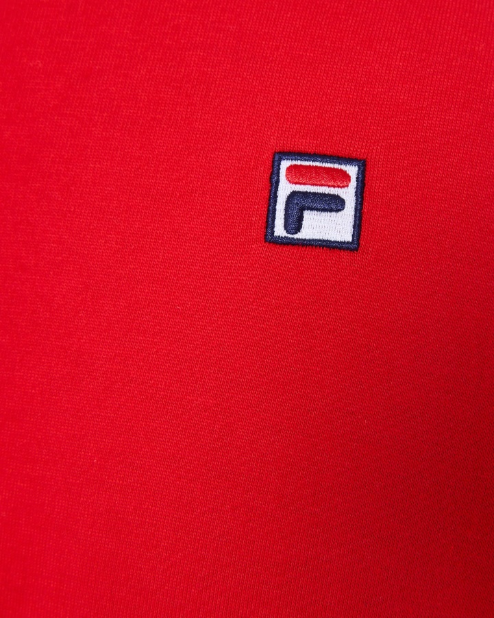 Red Fila Men's Heritage Badge Tank