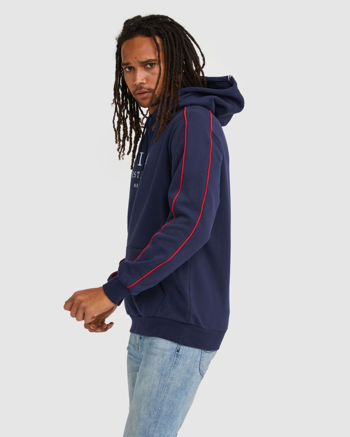New Navy Unisex Heritage Hood Fila